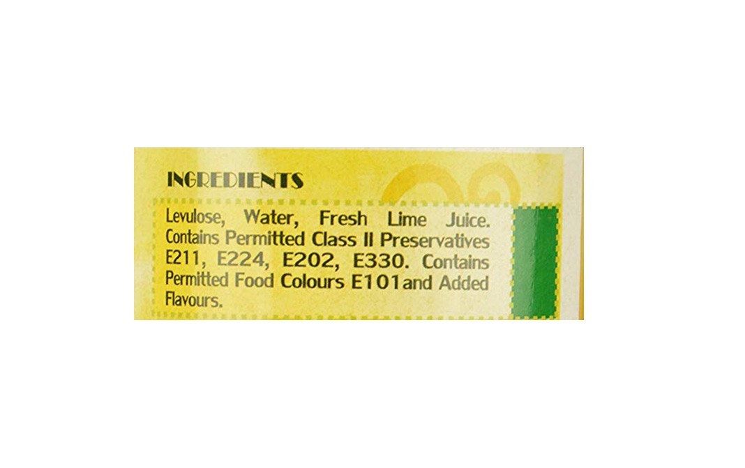 Dezire Natural Sugar Free Lemon Squash   Bottle  700 millilitre